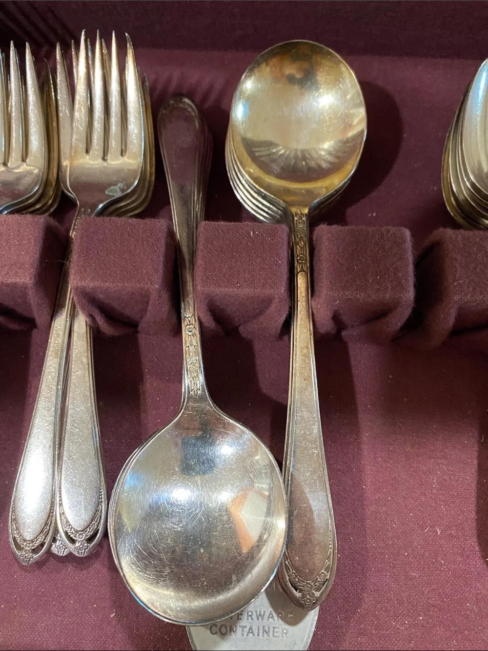 1847 Rogers Bros complete dining